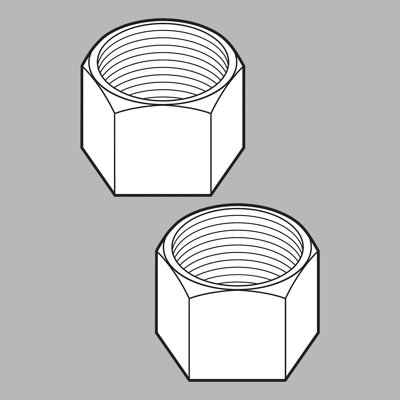 Delta Palo Replacement Coupling Nut for Mounting