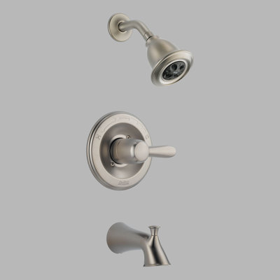 Delta H2Okinetic Lahara Diverter Tub and Shower Faucet Trim