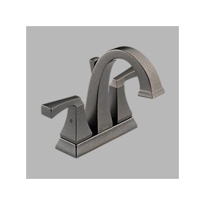 Delta Dryden Centerset Bathroom Sink Faucet with Double Lever Handles