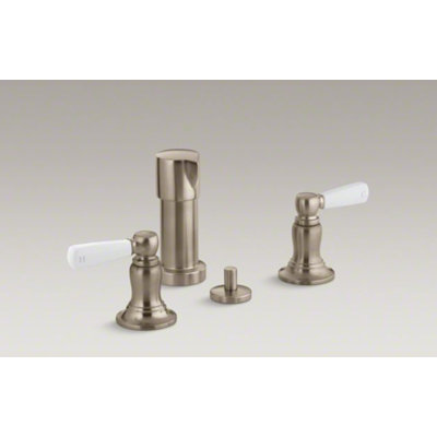 Kohler Bancroft Double Handle Vertical Spray Bidet Faucet