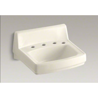 Kohler Greenwich Wall-Mounted Or Concealed Carrier Arm Mounted Commercial Bathroom Sink
