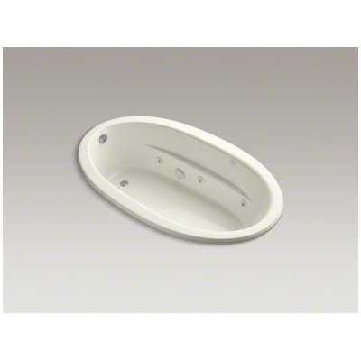 Kohler Sunward 60" x 42" Drop-in Whirlpool with Custom Pump Location and Heater