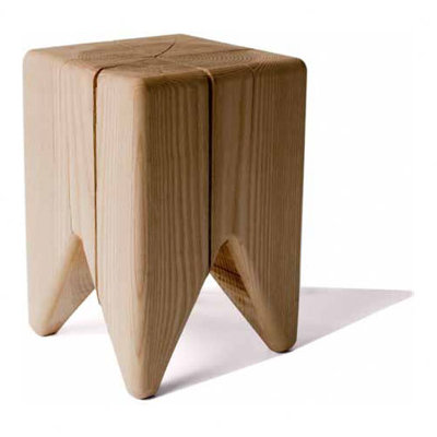 Kalon Studios Stump Solid Raw Wood Stool