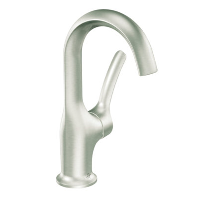 Moen Fina Single Hole Bathroom Faucet with Single Handle
