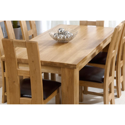 Mark Harris Furniture Barcelona Solid Oak Dining Table