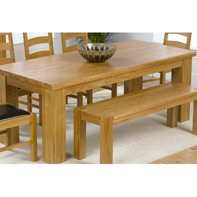 Mark Harris Furniture Barcelona Solid Oak Dining Table