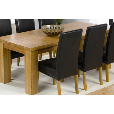 Mark Harris Furniture Barcelona Solid Oak Dining Table