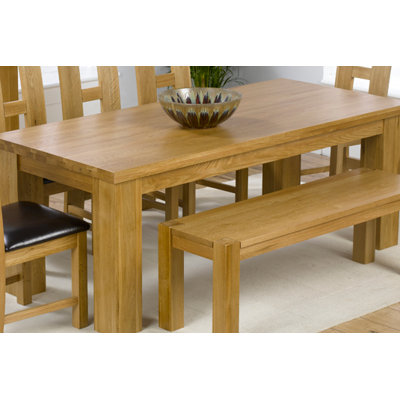 Mark Harris Furniture Barcelona Solid Oak Dining Table