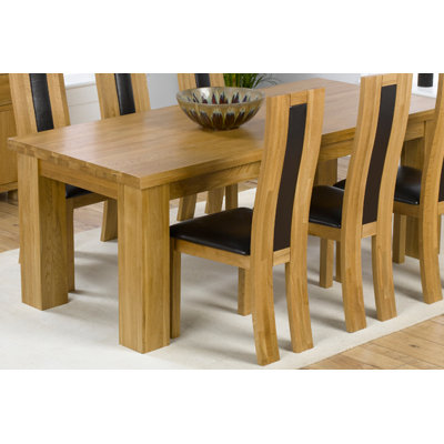 Mark Harris Furniture Barcelona Solid Oak Dining Table