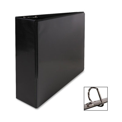Sparco Products Slant Ring View Binder, 3"Capacity, 11"x8-1/2", White