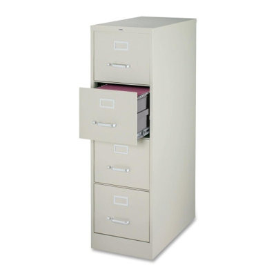 Lorell 4 Drawer Commercial-grade Vertical File