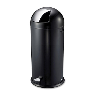 Genuine Joe Pedal Receptacle Bin