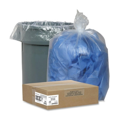 Nature Saver Recycled Trash Can Liners (100 Per Box)