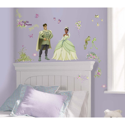 Room Mates Licensed Designs The Princess and The Frog Wall Stickers