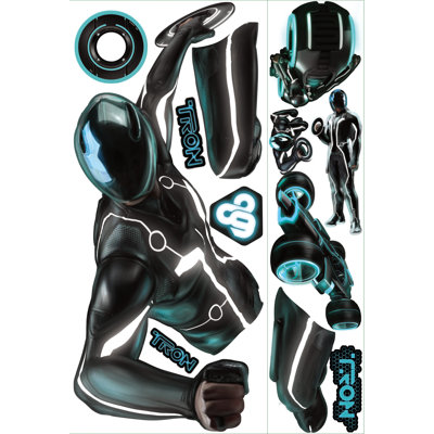 Room Mates Tron - Sam Peel and Stick Giant Wall Decal