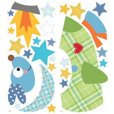 Room Mates Rocketdog Peel and Stick Giant Wall Decals