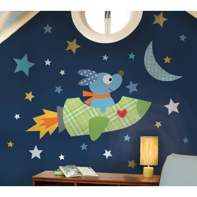 Room Mates Rocketdog Peel and Stick Giant Wall Decals