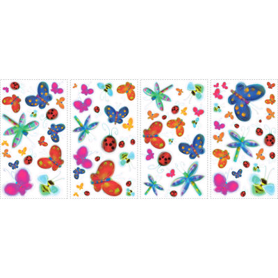 Room Mates Jelly Bugs Peel and Stick Wall Sticker