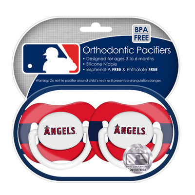 Baby Fanatic MLB 2 Pack Baby Pacifiers