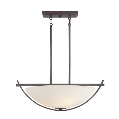 Galante 3 Light Bowl Pendant