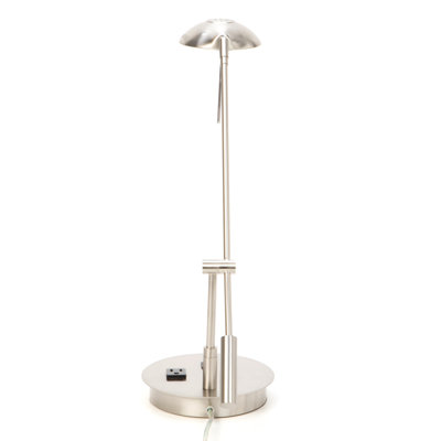George Kovacs by Minka George's Reading Room Table Lamp with Metal Shade