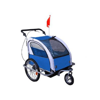 double baby bike trailer