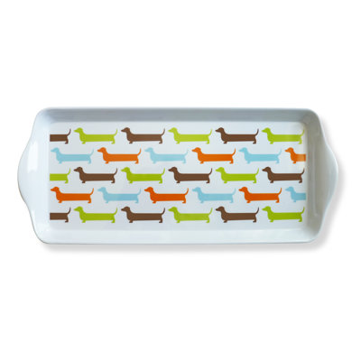 Naked Decor Happy Hot Dog Dessert Trays (Set of 4)