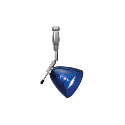LBL Lighting Mini-Dome I 6" Swivel I Track Head in Satin Nickel