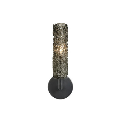 LBL Lighting Mini-Isis One Light Wall sconce in Satin Nickel