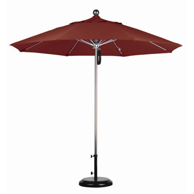 California Umbrella 9' Steel Market Umbrella