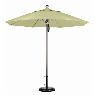 California Umbrella 9' Steel Market Umbrella