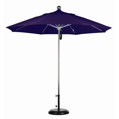 California Umbrella 9' Steel Market Umbrella