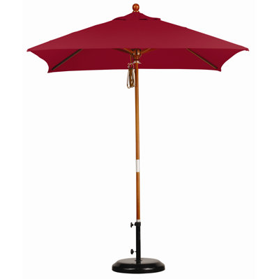 California Umbrella 6' Square Market Umbrella