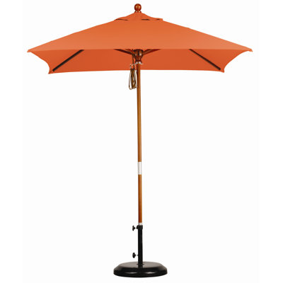 California Umbrella 6' Square Market Umbrella