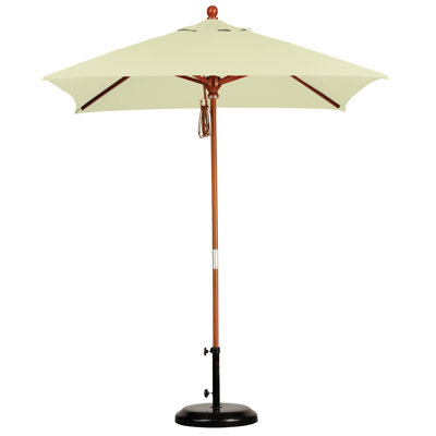 California Umbrella 6' Square Market Umbrella