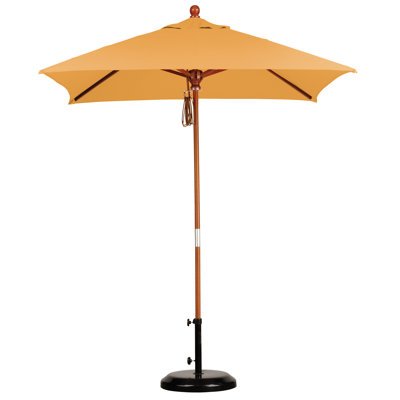 California Umbrella 6' Square Market Umbrella