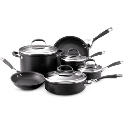 Circulon Elite Aluminum 10-Piece Cookware Set