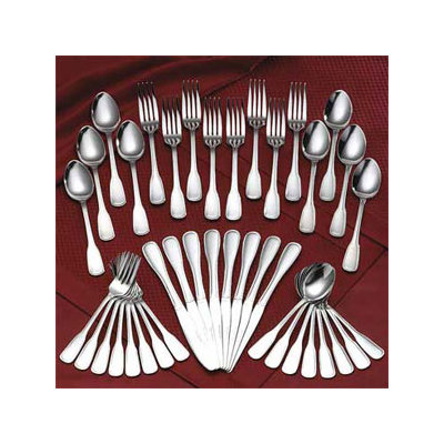 45 Piece Old Boston Flatware Set