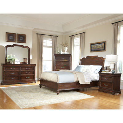 Signature Sleigh Bedroom Collection by American Woodcrafters -image