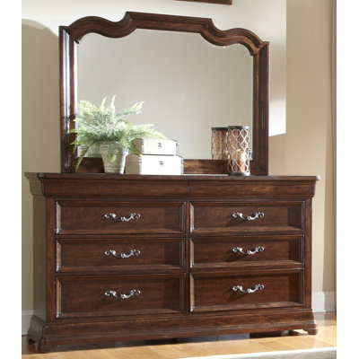 Signature 6 Drawer Double Dresser by American Woodcrafters -image