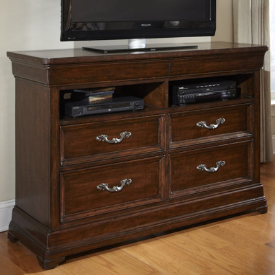 Signature 4 Drawer Media Chest by American Woodcrafters -image