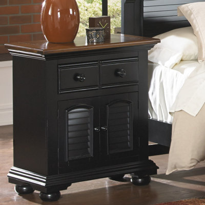 Cottage Traditions 1 Drawer Nightstand by American Woodcrafters -image
