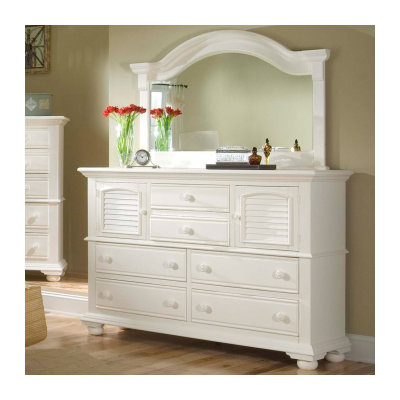Cottage Traditions 6 Drawer Combo Dresser by American Woodcrafters -image