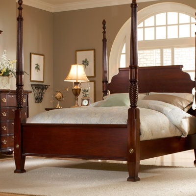 Lasting Traditions Four Poster Bed by American Woodcrafters -image