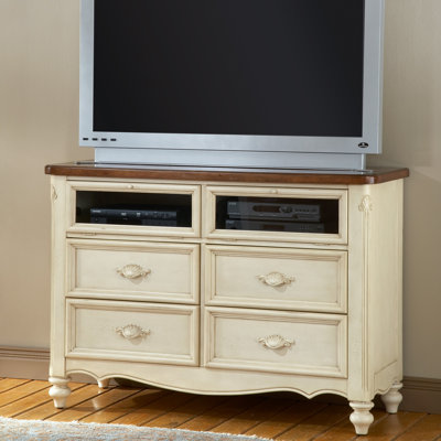 Chateau Entertainment 4 Drawer Chest by American Woodcrafters -image