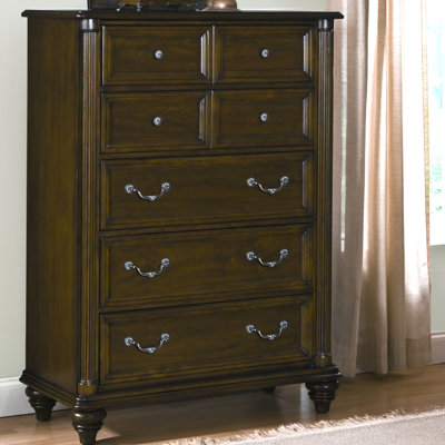 Grandeur 5 Drawer Chest by American Woodcrafters -image