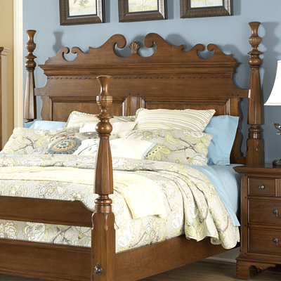 Nantucket Poster Headboard by American Woodcrafters -image