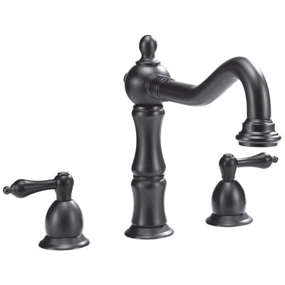 Belle Foret Double Handle Deck Mount Roman Tub Faucet Trim Lever Handle
