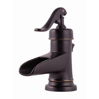 Price Pfister Ashfield Single Hole Vessel Bathroom Faucet with Single Scroll Handle