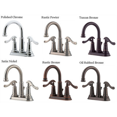 Price Pfister Ashfield Centerset Bathroom Faucet with Double Handles